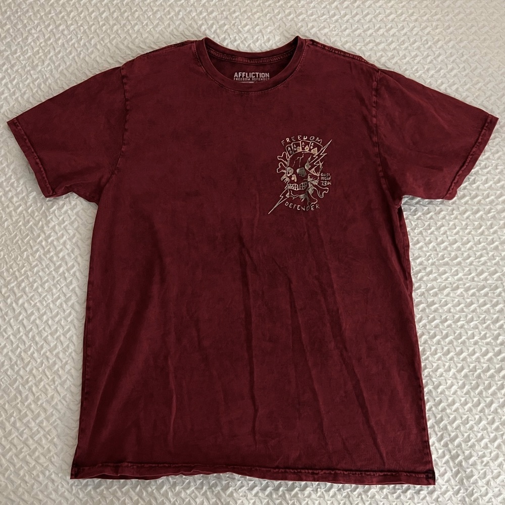 Affliction Freedom Defender Ghost Recon T-Shirt Size XL